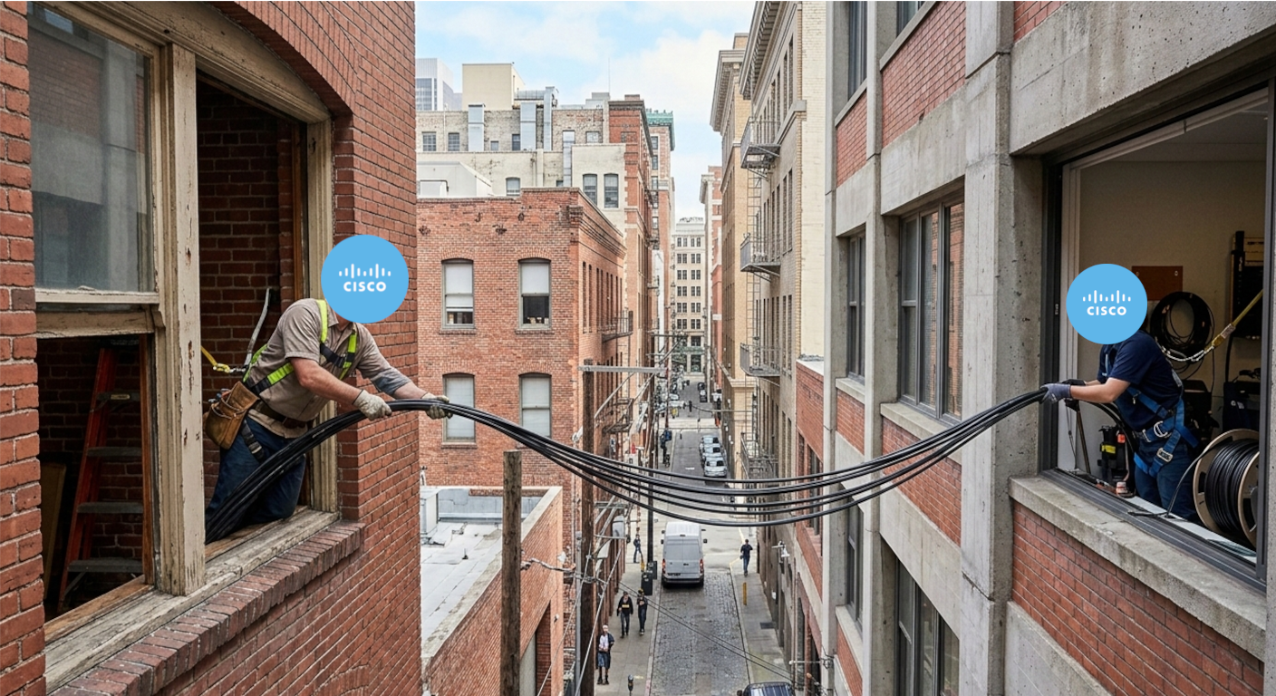 Manually Routing Traffic Across a Multi-Router Network